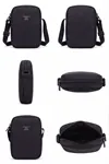 Ayarlanabilir Askılı Unisex Mini Postacı Çantası Günlük Çapraz Omuz Çantası Telefon Ve Cüzdan Çantası