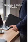 Özel Darbe Emici Petek Dokulu, Suya Dayanıklı Minimalist Tablet Kılıfı & Tablet Çantası