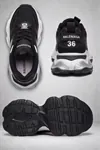 Urban Motion Siyah Beyaz Kalın Taban Sneaker Siyah 