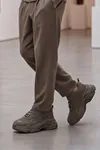 TerraFlex Haki Kalın Taban Günlük Sneaker