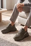 TerraFlex Haki Kalın Taban Günlük Sneaker