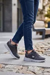 Cilt Su Geçirmez Spor Rahat 4 mevsim Sneaker 40 41 42 43 44  Numara Yürüyüş Ayakkabı