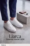 Ghostwood - Hakiki Deri Sararmaz Faylon Taban Beyaz Erkek Sneaker Ayakkabı