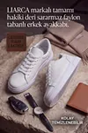 Ghostwood - Hakiki Deri Sararmaz Faylon Taban Beyaz Erkek Sneaker Ayakkabı