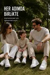 Aeterna Premium Unisex Sneaker - Dayanıklı Taban Rahat Beyaz Ayakkabı