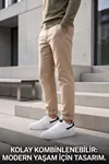 Aeterna Premium Unisex Sneaker - Dayanıklı Taban Rahat Beyaz Siyah Ayakkabı
