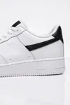 Aeterna Premium Unisex Sneaker - Dayanıklı Taban Rahat Beyaz Siyah Ayakkabı