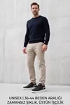 Aeterna Premium Unisex Sneaker - Dayanıklı Taban Rahat Siyah Beyaz Ayakkabı
