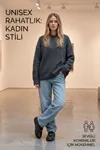 Aeterna Premium Unisex Sneaker - Dayanıklı Taban Rahat Siyah Ayakkabı