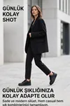 Aeterna Premium Unisex Sneaker - Dayanıklı Taban Rahat Siyah Ayakkabı