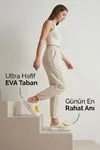 Hafif ve Yumuşak Peluş Kaymaz Taban Anne Çocuk Misafir Smile Gülücük Desenli Ev Terliği 5808